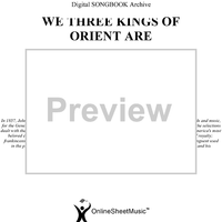We Three Kings Of Orient Are