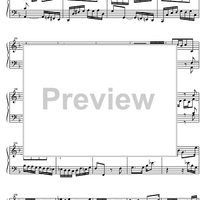 Sonata d minor BWV 964 arr. of violinsonata BWV 1003