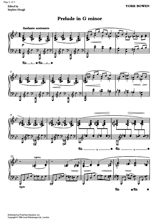 Prelude g minor