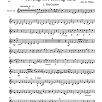 An English Folksong Suite - Horn 3 in F