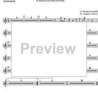 The Flight of the Bumble-Bee from "The Tale of Tsar Sultan" - Glockenspiel