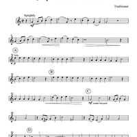 Jolly Old Saint Nicholas - Part 2 Flute, Oboe or Violin