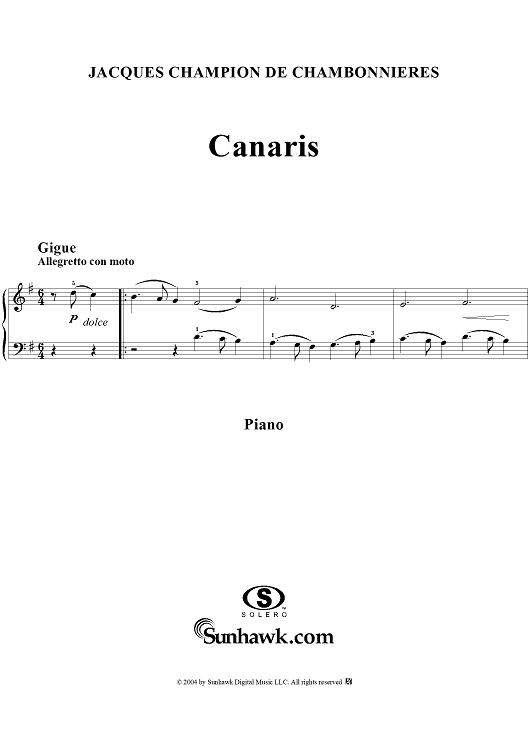 Canaris (Gigue)