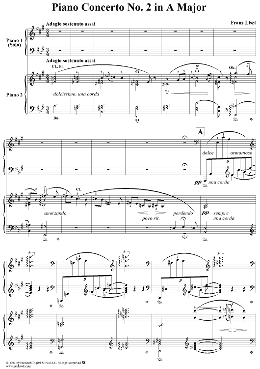 Piano Concerto No. 2 in A Major