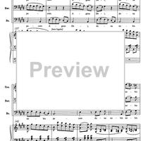 Agnus Dei E Major - Full Score