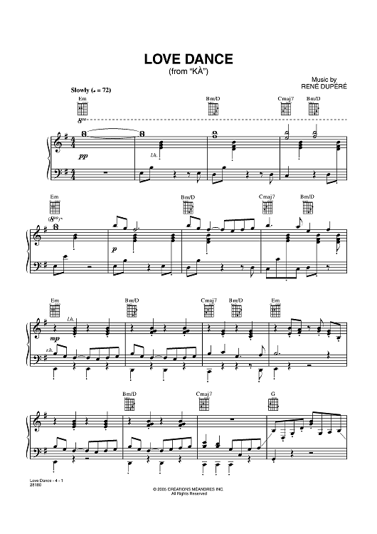 LOVE DANCE (from “KÀ”)