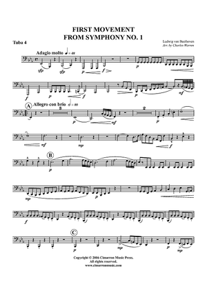 Symphony 1, Op. 21 (First Movement) - Tuba 4