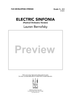 Electric Sinfonia (Festival Orchestra Version) - Score
