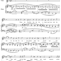 Junge Lieder II - No. 6 from "Nine Lieder and Songs" Op. 63