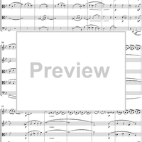 String Quintet No. 2 in B-flat Major, Op. 87 - Score