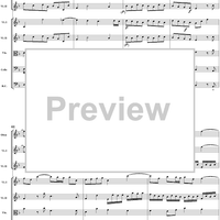 Water Music Suite no. 1 in F major, no. 1: Overture - Full Score