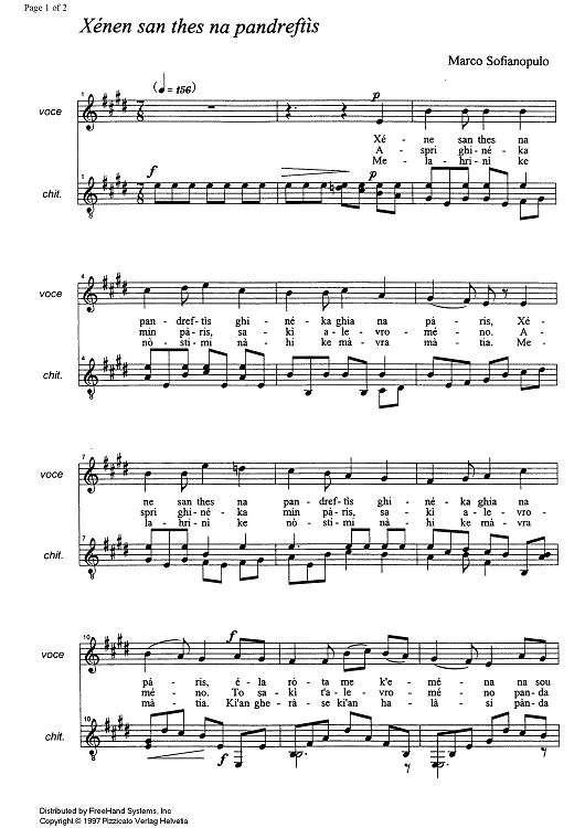 Xénen san thes na pandreftis