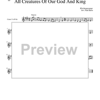 All Creatures of Our God and King - Cornet 2/Trumpet 2