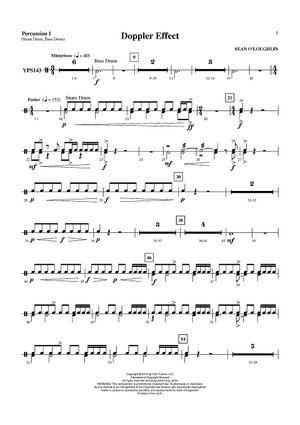 Doppler Effect - Percussion 1