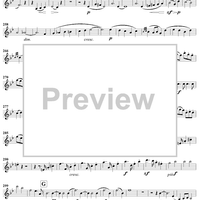 String Quintet No. 2 in B-flat Major, Op. 87 - Violin 2