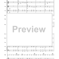 A Medieval Carol (Personet Hodie) - Score
