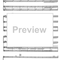 Meditation on the melody of Gagaku "Kotoriso" - Score