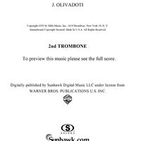 Springtime Festival - Trombone 2