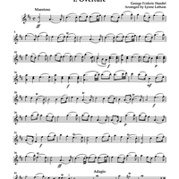 Royal Fireworks Music - Violin 1