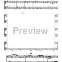 Selected Duets - From Handel’s Flute Sonatas - Score