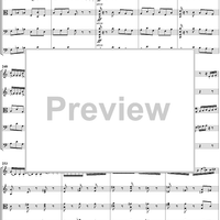 Serenade for String Orchestra in C major (C-dur). Movement I, Pezzo in forma di sonatina - Score