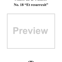 Mass in B Minor, BWV232, No. 18: "Et resurrexit"