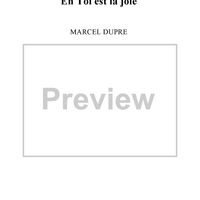 In Thee is Joy, from "Seventy-Nine Chorales", Op. 28, No. 40