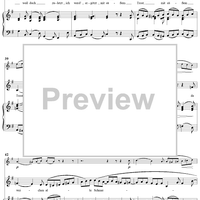 "Was Gott tut, das ist wohlgetan", Aria, No. 5 from Cantata No. 100: "Was Gott tut, das ist wohlgetan" - Piano Score