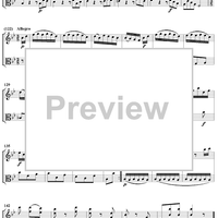 Duo in B-flat Major - Score