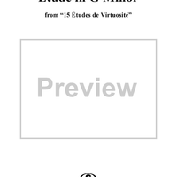 Etude in G Minor, Op. 72, No. 2