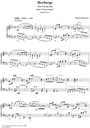 Waldszenen, Op. 82, No. 6 Herberge