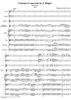Clarinet Concerto in A Major, K622 - Movement 1 - Full Score