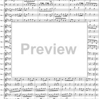 Music for the Royal Fireworks, No. 1: Ouverture - Score