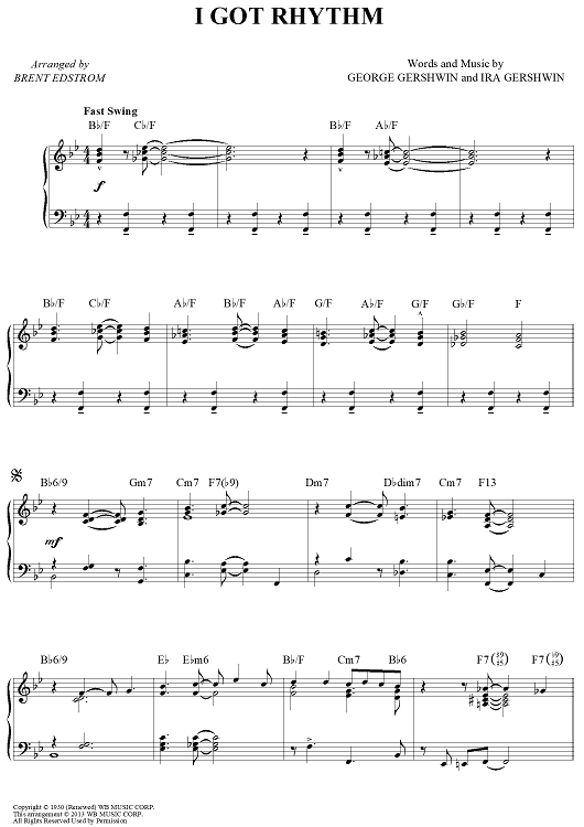 I Got Rhythm