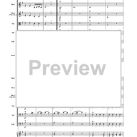 The Bird (Finale from String Quartet Op. 33 No. 3) - Score
