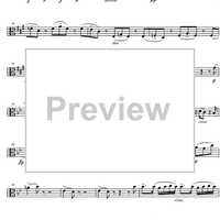 String Trio Bb Major D581B - Viola