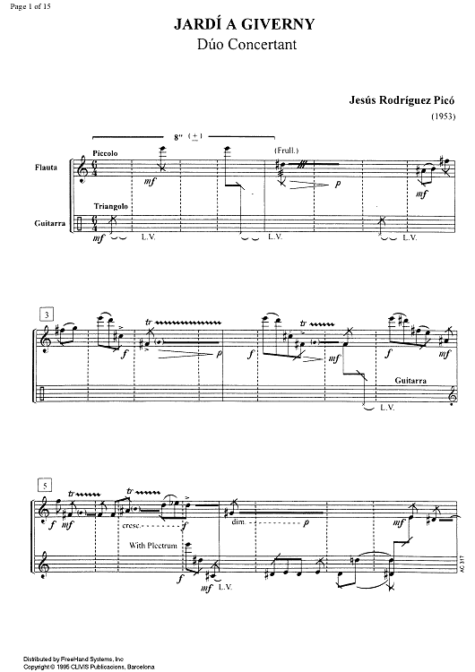 Jardí a Giverny - Duo concertant