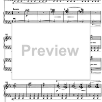 Theme and Variations Op.139 - Score