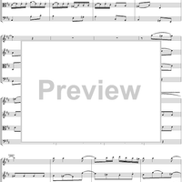Flute Quartet No. 1, Movement 3 - Score