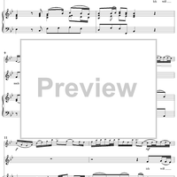 "Ich will nach dem Himmel zu", Aria, No. 3 from Cantata No. 146: "Wir müssen durch viel Trübsal" - Piano Score