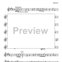 He's Got the Whole World in His Hands - Part 2 Clarinet in Bb