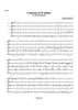 Canzona in D Minor - Score
