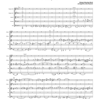 Canzona in D Minor - Score