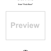 Duo No. 2 from "Trois Duos", Op. 19, Bk. 2, No. 2 - Violin 1