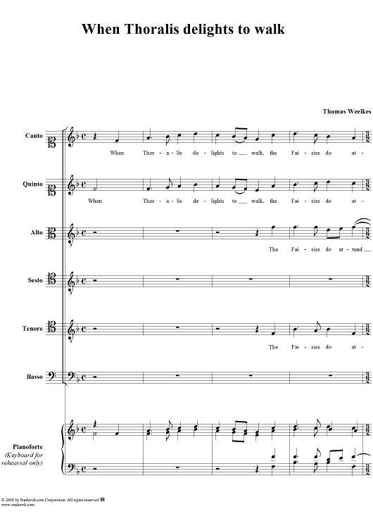 When Thoralis Delights to Walk