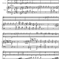 Piano Trio No. 5 C Major KV548 - Score