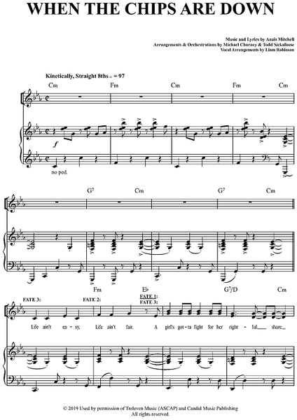 洋楽 TONE Pain (when the chips are down...) When The Chips Are Down