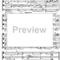 String Quartet No. 3 Op.18 - Score
