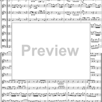 Music for the Royal Fireworks, No. 4: La Réjouissance - Score