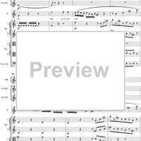 "Fra cento affanni", aria, K73c (K88) - Full Score